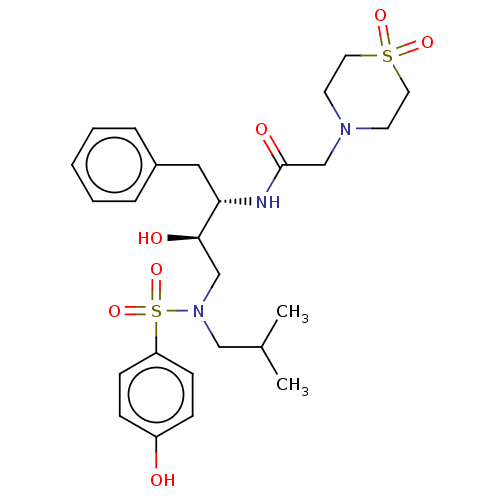 Chemical structure of BindingDB Monomer ID 50604254