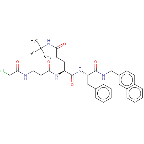Chemical structure of BindingDB Monomer ID 50604303
