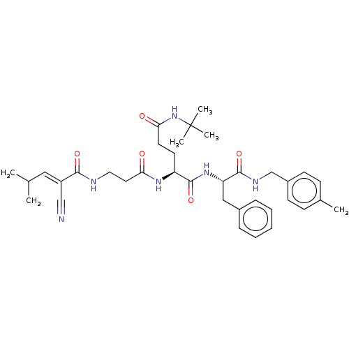Chemical structure of BindingDB Monomer ID 50604321