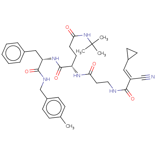 Chemical structure of BindingDB Monomer ID 50604323