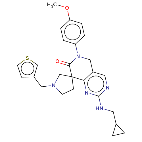 Chemical structure of BindingDB Monomer ID 50604340