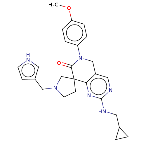 Chemical structure of BindingDB Monomer ID 50604341