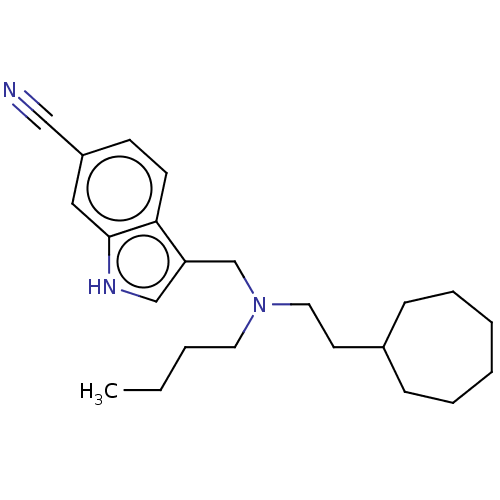 Chemical structure of BindingDB Monomer ID 50604367