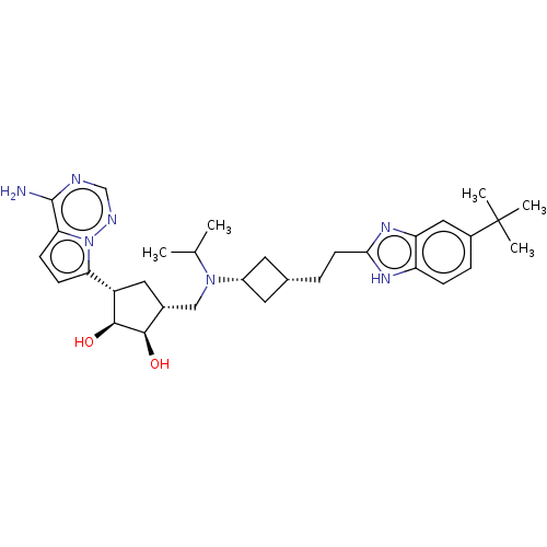 Chemical structure of BindingDB Monomer ID 50604419