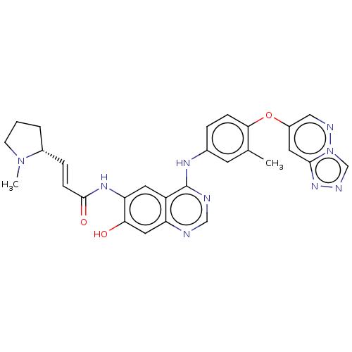 Chemical structure of BindingDB Monomer ID 50604489