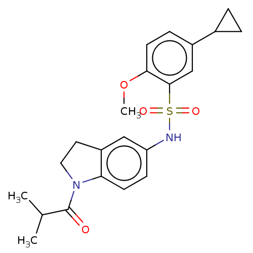 Chemical structure of BindingDB Monomer ID 50604874