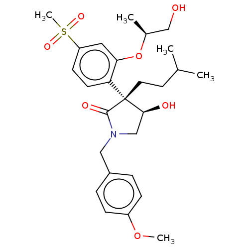 Chemical structure of BindingDB Monomer ID 50605058