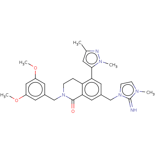 Chemical structure of BindingDB Monomer ID 50605329