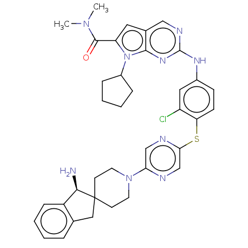 Chemical structure of BindingDB Monomer ID 50605445