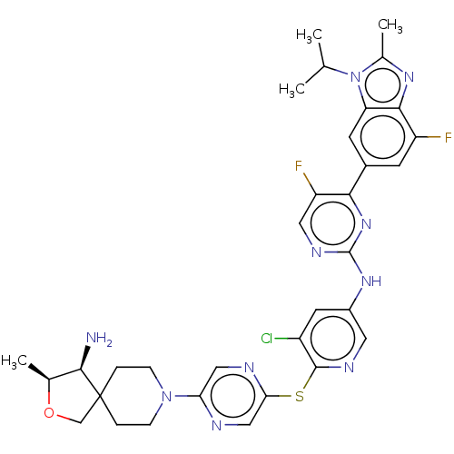Chemical structure of BindingDB Monomer ID 50605455