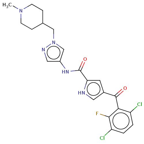 Chemical structure of BindingDB Monomer ID 50605536