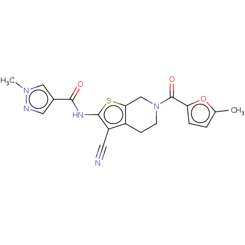 Chemical structure of BindingDB Monomer ID 50605546