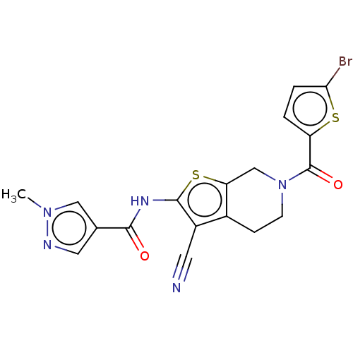 Chemical structure of BindingDB Monomer ID 50605547