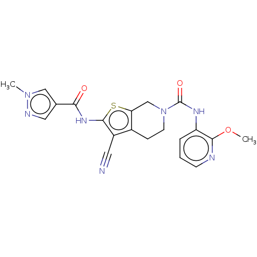 Chemical structure of BindingDB Monomer ID 50605549