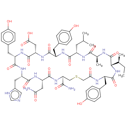 Chemical structure of BindingDB Monomer ID 50605674