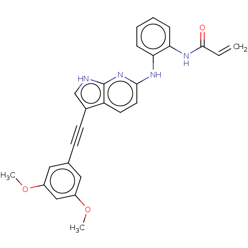 Chemical structure of BindingDB Monomer ID 50605792