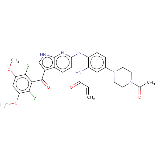 Chemical structure of BindingDB Monomer ID 50605799