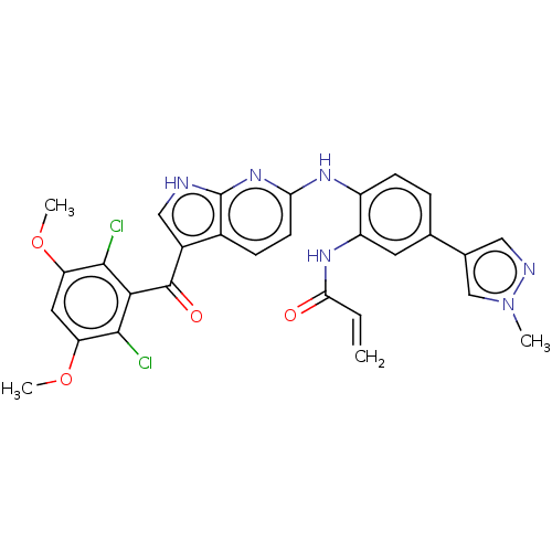 Chemical structure of BindingDB Monomer ID 50605802