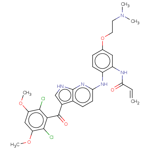 Chemical structure of BindingDB Monomer ID 50605804