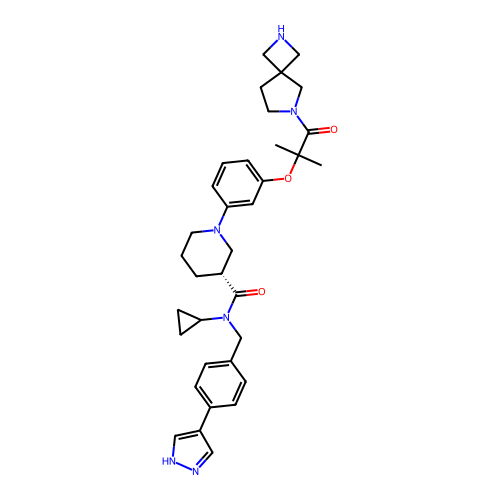 Chemical structure of BindingDB Monomer ID 50605959