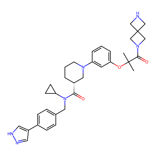 Chemical structure of BindingDB Monomer ID 50605960