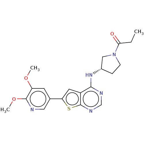 Chemical structure of BindingDB Monomer ID 50606023