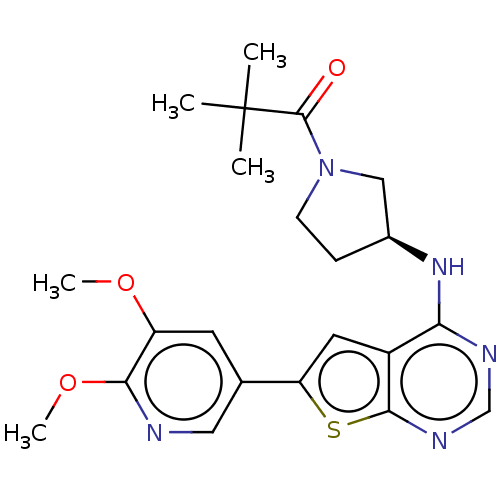 Chemical structure of BindingDB Monomer ID 50606034