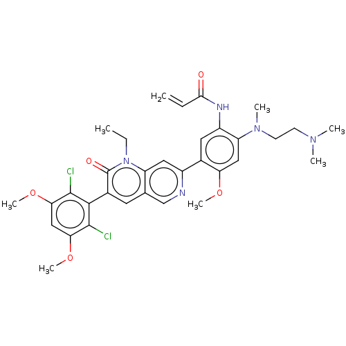 Chemical structure of BindingDB Monomer ID 50606167