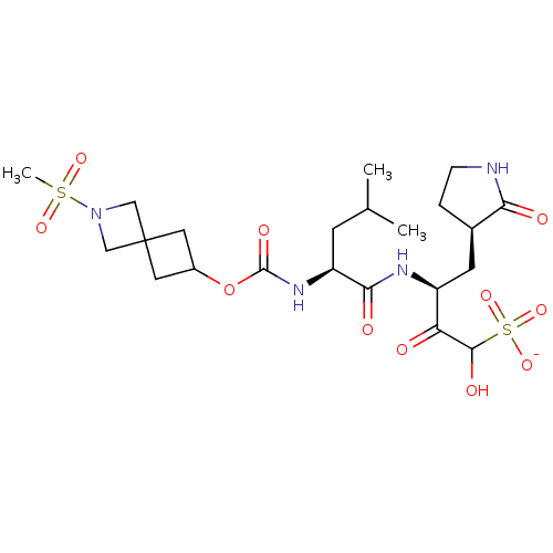 Chemical structure of BindingDB Monomer ID 50606191