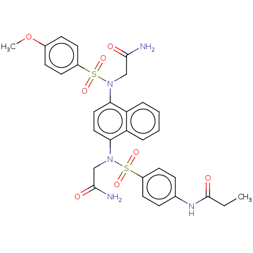 Chemical structure of BindingDB Monomer ID 50606351