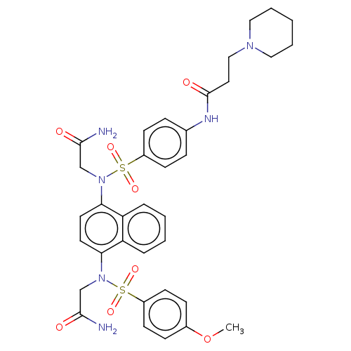 Chemical structure of BindingDB Monomer ID 50606360