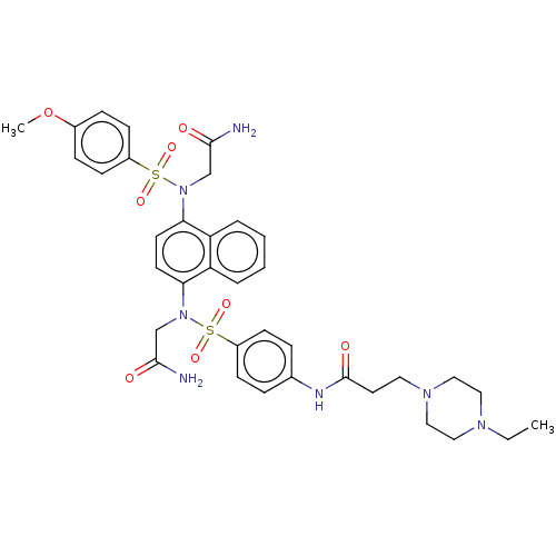 Chemical structure of BindingDB Monomer ID 50606364