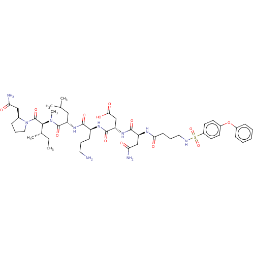 Chemical structure of BindingDB Monomer ID 50606389