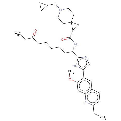 Chemical structure of BindingDB Monomer ID 50606559