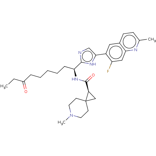 Chemical structure of BindingDB Monomer ID 50606566