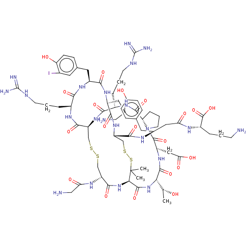 Chemical structure of BindingDB Monomer ID 50606640
