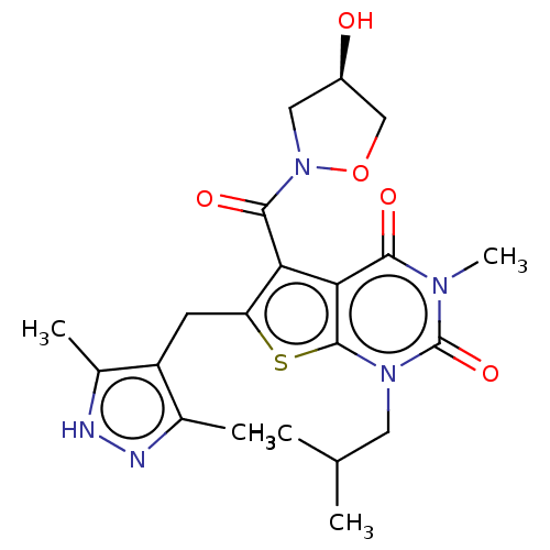 Chemical structure of BindingDB Monomer ID 50606662