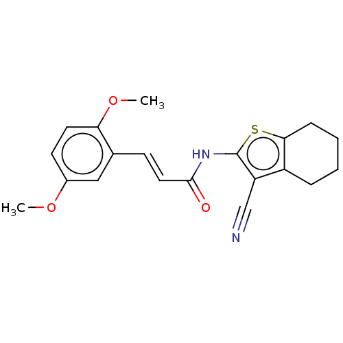 Chemical structure of BindingDB Monomer ID 50606782