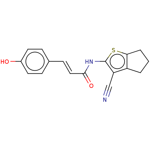 Chemical structure of BindingDB Monomer ID 50606783