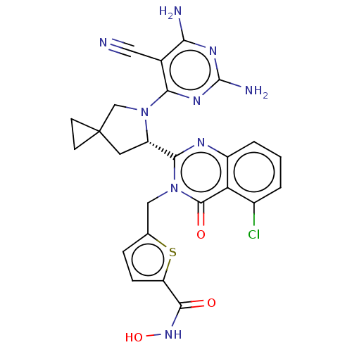 Chemical structure of BindingDB Monomer ID 50607034