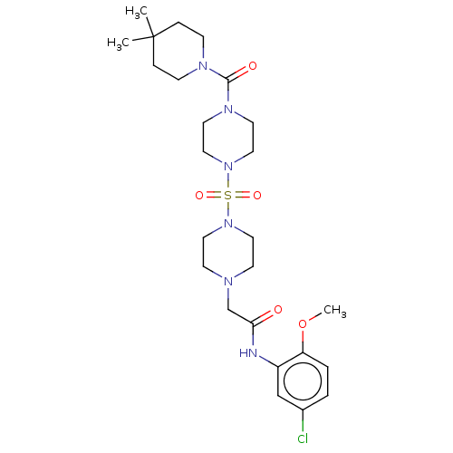Chemical structure of BindingDB Monomer ID 50607100