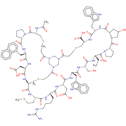 Chemical structure of BindingDB Monomer ID 50607222