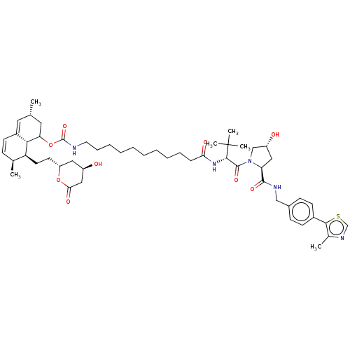 Chemical structure of BindingDB Monomer ID 50607225