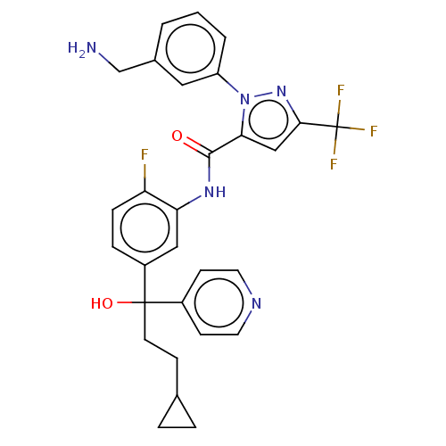 Chemical structure of BindingDB Monomer ID 50607250