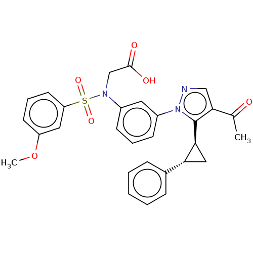 Chemical structure of BindingDB Monomer ID 50607369