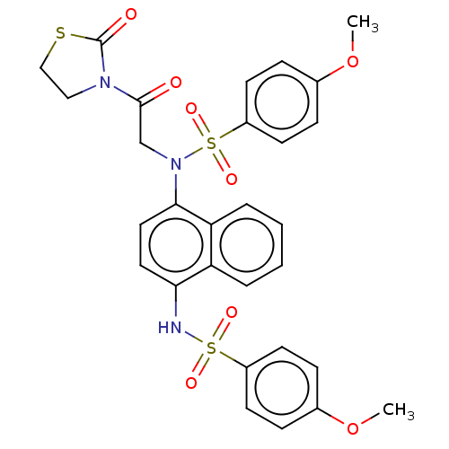 Chemical structure of BindingDB Monomer ID 50607393