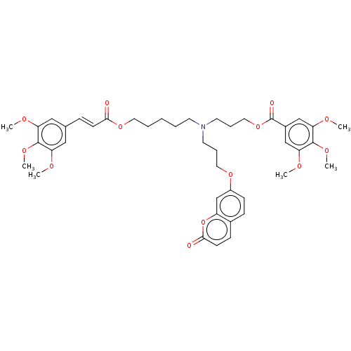 Chemical structure of BindingDB Monomer ID 50607414