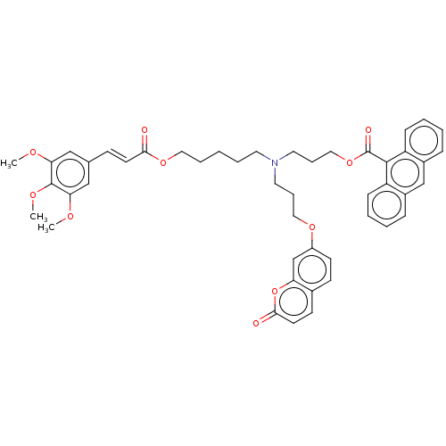Chemical structure of BindingDB Monomer ID 50607415