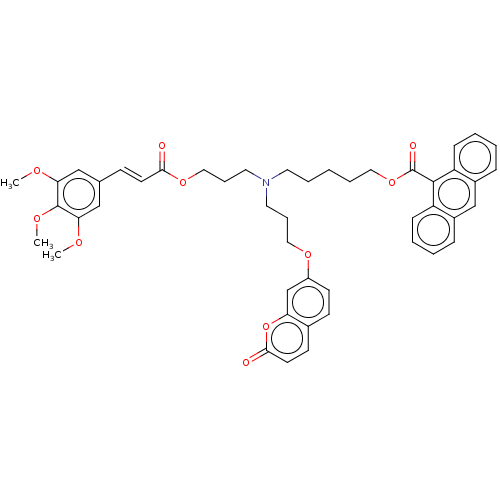 Chemical structure of BindingDB Monomer ID 50607419