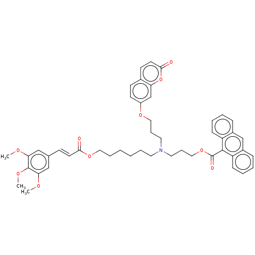 Chemical structure of BindingDB Monomer ID 50607424